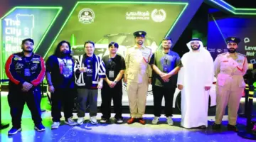 شرطة دبي تختتم مشاركتها في مهرجان الألعاب والرياضات الرقمية وتكرم الفائزين